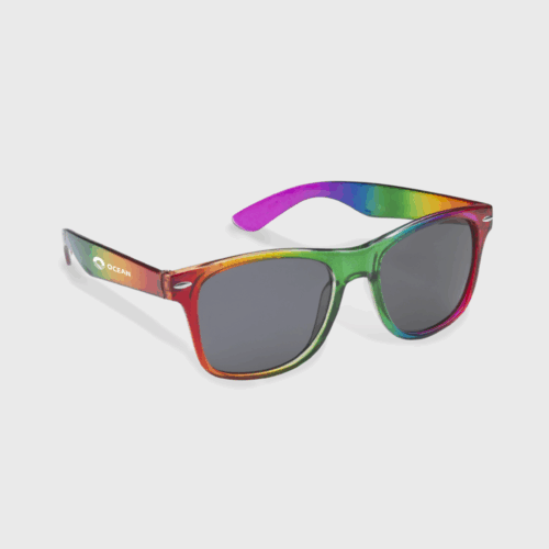 Regenboog zonnebril