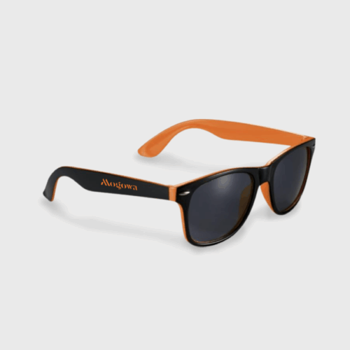 Zonnebril met twee kleuren