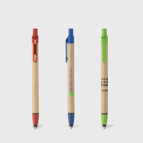 Kartonnen stylus pen