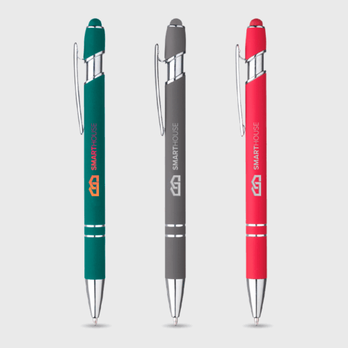 Soft touch stylus pennen