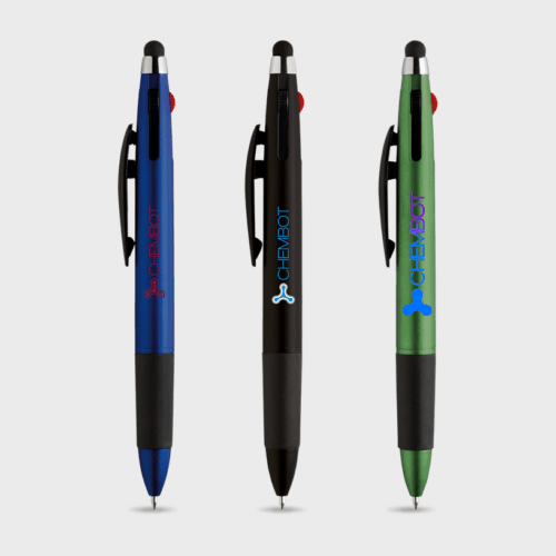 Driekleurige stylus pennen